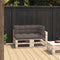 vidaXL - Palletkussens - 3 - st - stof - taupe