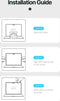 Dux Ducis - Privacy screenprotector Geschikt voor Macbook Air 13.6 (2022/2024) - Privacy scherm - Full Cover - Zwart