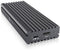 Icy Box IB-1817MC-C31 - Externe behuizing - M.2 30mm/42mm/60mm/80mm - USB 3.2 type-C - Grijs
