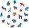 UNIDRAGON Houten Puzzel Voor Volwassenen Dier - Majestueuze Wolf - 185 stukjes - Medium 24x33 cm