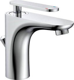 SCHÜTTE Orca Wastafelkraan - Mengkraan - met Waste - Chroom