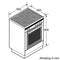 Bosch HLR390020 - Fornuis - 7900 W - Serie 4