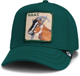 Goorin Bros Greatest Field 100 - Trucker Cap - Geitenpatch The Goat - Groen (2025)