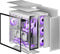 Mars Gaming MC-NOVA - ATX Semi-toren doos - Gehard glas Aluminium - Zwart