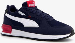 Puma Graviton JR - Lage sneakers - SoftFoam+ inlegzool - Peacoat-Puma White-High Risk Red - Maat 36