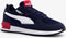 Puma Graviton JR - Lage sneakers - SoftFoam+ inlegzool - Peacoat-Puma White-High Risk Red - Maat 36
