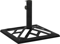 vidaXL - Parasolvoet - 44x44x31 - cm - gietijzer - zwart