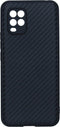 Hoesje Siliconen Geschikt voor Xiaomi Mi 10 Lite - Carbon Softcase Backcover - Zwart