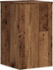 vidaXL - Plantenstandaards - 2 - st - 30x30x50 - cm - bewerkt - hout - oud - houtkleurig