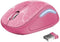 Trust Yvi FX - Draadloze muis - Optisch 1600dpi - Roze
