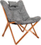Bo-Camp Bloomsbury Comfort - Relaxstoel - FSC-gecertificeerd frame - Grijs