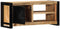 vidaXL - Tv-meubel - 80x30x35 - cm - massief - ruw - mangohout
