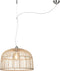 GOOD&MOJO Hanglamp Borneo - Bamboe - Ø52cm - Scandinavisch,Bohemian - Hanglampen Eetkamer, Slaapkamer, Woonkamer
