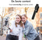 imoshion 2-in-1 Selfie Stick - Universele Selfiestick met Statief - Tripod Telefoon Statief - Inclusief Bluetooth Afstandsbediening - Universele Telefoonhouder - 67 cm