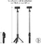imoshion 2-in-1 Selfie Stick - Universele Selfiestick met Statief - Tripod Telefoon Statief - Inclusief Bluetooth Afstandsbediening - Universele Telefoonhouder - 67 cm