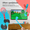 iMoshion 34-delige Set geschikt voor Nintendo Switch (OLED) - Game Accessoires en Bescherming - Golfsticks, Tennisrackets, Stuur, Joy Con, Controller, Case, Oplaadstation