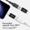 imoshion Adapter - 2-pack USB C (Male) naar USB A (Female) Adapter / Converter - USB 3.1 - 5 GBps - USB C naar USB A Hub