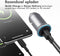 imoshion Autolader USB C & USB A - Snellader 60W - Compacte Auto Oplader - USB lader - Zwart