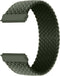 iMoshion Bandje Geschikt voor Amazfit GTR - iMoshion Gevlochten nylon bandje - Donkergroen