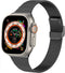 imoshion Bandje Geschikt voor Apple Watch Bandje Series 1-10 / SE / Ultra (2) - 42/44/45/46/49 mm - imoshion Milanees vouwband - Zwart