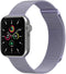 imoshion Bandje Geschikt voor Apple Watch Bandje Series 1 / 2 / 3 / 4 / 5 / 6 / 7 / 8 / 9 / SE - 38 / 40 / 41 mm Maat M - imoshion Milanees magnetische band - Paars