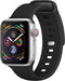 iMoshion Bandje Geschikt voor Apple Watch Bandje Series 1 / 2 / 3 / 4 / 5 / 6 / 7 / 8 / 9 / SE - 38 / 40 / 41 mm - iMoshion Siliconen band - Zwart