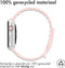 iMoshion Bandje Geschikt voor Apple Watch Bandje Series 1 / 2 / 3 / 4 / 5 / 6 / 7 / 8 / 9 / SE - 38 / 40 / 41 mm - iMoshion Siliconen band - Roze