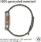 iMoshion Bandje Geschikt voor Apple Watch Bandje Series 1 / 2 / 3 / 4 / 5 / 6 / 7 / 8 / 9 / SE / Ultra (2) - 42 / 44 / 45 / 49 mm - iMoshion Siliconen band - Groen