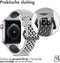 iMoshion Bandje Geschikt voor Apple Watch Bandje Series 1 / 2 / 3 / 4 / 5 / 6 / 7 / 8 / 9 / SE - 38 / 40 / 41 mm - iMoshion Sport band buckle - Grijs