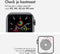 iMoshion Bandje Geschikt voor Apple Watch Bandje Series 1 / 2 / 3 / 4 / 5 / 6 / 7 / 8 / 9 / SE / Ultra (2) - 42 / 44 / 45 / 49 mm - iMoshion Magnetisch lederen band - Zwart