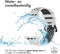 iMoshion Bandje Geschikt voor Apple Watch Bandje Series 1 / 2 / 3 / 4 / 5 / 6 / 7 / 8 / 9 / SE - 38 / 40 / 41 mm - iMoshion Sport band buckle - Wit