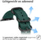 imoshion Bandje Geschikt voor Apple Watch Bandje Series 1 / 2 / 3 / 4 / 5 / 6 / 7 / 8 / 9 / SE - 38 / 40 / 41 mm / Series 10 - 42 mm - imoshion Nylon band - Donkergroen