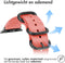 imoshion Bandje Geschikt voor Apple Watch Bandje Series 1 / 2 / 3 / 4 / 5 / 6 / 7 / 8 / 9 / SE - 38 / 40 / 41 mm / Series 10 - 42 mm - imoshion Nylon band - Roze