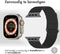 iMoshion Bandje Geschikt voor Apple Watch Bandje Series 1 / 2 / 3 / 4 / 5 / 6 / 7 / 8 / 9 / SE / Ultra (2) - 42 / 44 / 45 / 49 mm - iMoshion Magnetisch lederen band - Zwart