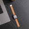 iMoshion Bandje Geschikt voor Apple Watch Bandje Series 1 / 2 / 3 / 4 / 5 / 6 / 7 / 8 / 9 / SE - 38 / 40 / 41 mm - iMoshion Magnetisch lederen band - Bruin
