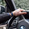iMoshion Bandje Geschikt voor Apple Watch Bandje Series 1 / 2 / 3 / 4 / 5 / 6 / 7 / 8 / 9 / SE / Ultra (2) - 42 / 44 / 45 / 49 mm - iMoshion Magnetisch lederen band - Blauw