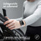imoshion Bandje Geschikt voor Apple Watch Bandje Series 1 / 2 / 3 / 4 / 5 / 6 / 7 / 8 / 9 / SE - 38 / 40 / 41 mm / Series 10 - 42 mm - imoshion Elastisch nylon band - Lichtgrijs
