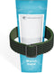 imoshion Bandje Geschikt voor Apple Watch Bandje Series 1 / 2 / 3 / 4 / 5 / 6 / 7 / 8 / 9 / SE - 38 / 40 / 41 mm / Series 10 - 42 mm - imoshion Elastisch nylon band - Donkergroen
