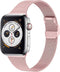 imoshion Bandje Geschikt voor Apple Watch Bandje Series 1 t/m 9 / SE (38 / 40 / 41 mm) | Series 10 (42 mm) - imoshion Milanees vouwband - Roze