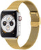 imoshion Bandje Geschikt voor Apple Watch Bandje Series 1 t/m 9 / SE (38 / 40 / 41 mm) | Series 10 (42 mm) - imoshion Milanees vouwband - goud