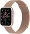 imoshion Bandje Geschikt voor Apple Watch Bandje Series 1 t/m 9 / SE (38 / 40 / 41 mm) | Series 10 (42 mm) Maat S - imoshion Milanees magnetische band - Rosé Goud