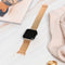 imoshion Bandje Geschikt voor Apple Watch Bandje Series 1 t/m 9 / SE (38 / 40 / 41 mm) | Series 10 (42 mm) Maat S - imoshion Milanees magnetische band - Rosé Goud