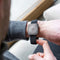 imoshion Bandje Geschikt voor Apple Watch Bandje Series 1 t/m 9 / SE (38 / 40 / 41 mm) | Series 10 (42 mm) - imoshion Elastisch nylon band - Zwart