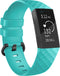 imoshion Bandje Geschikt voor Fitbit Charge 4 / Charge 3 - imoshion Siliconen bandje - lichtblauw
