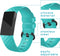 imoshion Bandje Geschikt voor Fitbit Charge 4 / Charge 3 - imoshion Siliconen bandje - lichtblauw