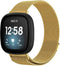 iMoshion Bandje Geschikt voor Fitbit Versa 3 Maat S - iMoshion Milanees magnetische band - goud
