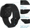 iMoshion Bandje Geschikt voor Fitbit Versa 4 / Versa 3 / Sense 2 / Sense - iMoshion Siliconen bandje - Zwart