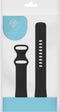 iMoshion Bandje Geschikt voor Fitbit Versa 4 / Versa 3 / Sense 2 / Sense - iMoshion Siliconen bandje - Zwart