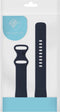iMoshion Bandje Geschikt voor Fitbit Versa 4 / Versa 3 / Sense 2 / Sense - iMoshion Siliconen bandje - Donkerblauw