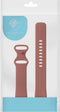 iMoshion Bandje Geschikt voor Fitbit Versa 4 / Versa 3 / Sense 2 / Sense - iMoshion Siliconen bandje - Oranje
